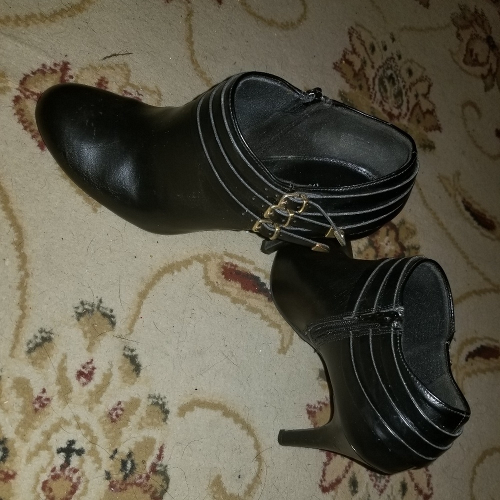 Black booties